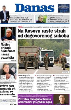 Danas - broj 9068, 8. avg 2022.
