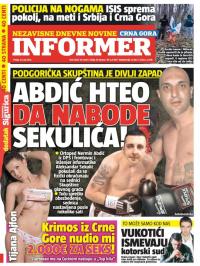 Informer CG - broj 1293, 29. jul 2016.