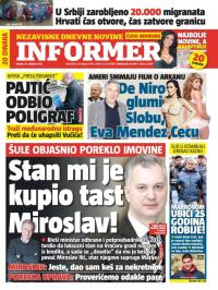 Informer - broj 1056, 20. okt 2015.
