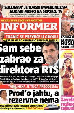 Informer - broj 685, 4. avg 2014.