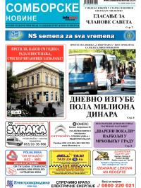 Somborske novine - broj 3090, 13. sep 2013.