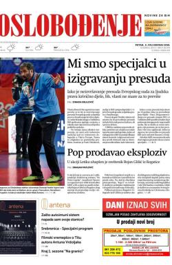 Oslobođenje - broj 26078, 5. jul 2019.