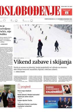 Oslobođenje - broj 26856, 4. dec 2021.