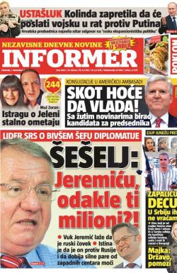 Informer - broj 1400, 1. dec 2016.