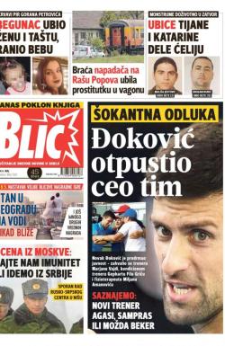 Blic - broj 7263, 6. maj 2017.