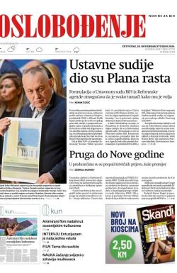 Oslobođenje - broj 27771, 28. nov 2024.