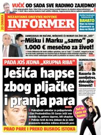 Informer - broj 309, 13. maj 2013.