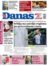 Danas - broj 7264-7265, 19. avg 2017.