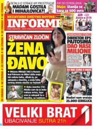 Informer - broj 1016, 3. sep 2015.