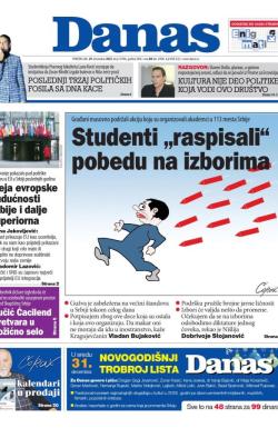 Danas - broj 10106, 29. dec 2025.