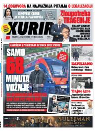 Kurir - broj 4167, 4. okt 2025.