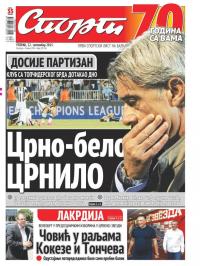 Sport - broj 20746, 22. sep 2015.