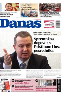 Danas - broj 5675-5676, 13. apr 2013.