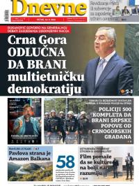 Dnevne novine - broj 3106, 24. sep 2021.