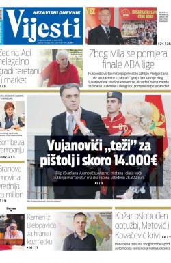 Vijesti - broj 7181, 6. apr 2018.