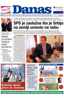 Danas - broj 6500, 17. jul 2015.