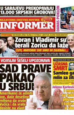 Informer - broj 1690, 11. nov 2017.