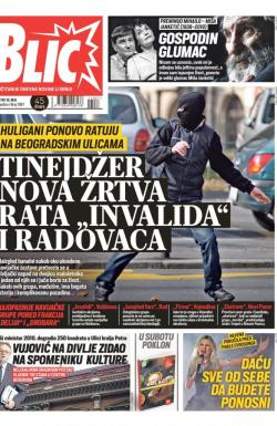 Blic - broj 7987, 16. maj 2019.