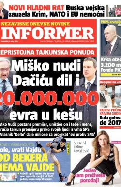 Informer - broj 556, 3. mar 2014.
