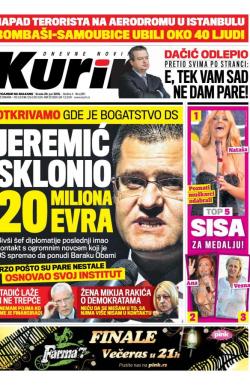Kurir - broj 861, 29. jun 2016.