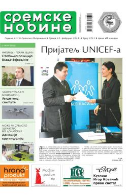 Sremske Novine - broj 2711, 13. feb 2013.