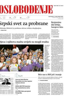 Oslobođenje - broj 27623, 6. jun 2024.