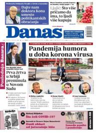 Danas - broj 8209-8210, 21. mar 2020.