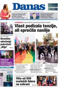 Danas - broj 9104, 18. sep 2022.
