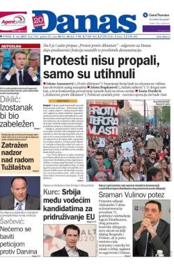 Danas - broj 7162, 9. maj 2017.