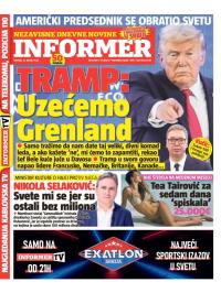 Informer - broj 4189, 22. jan 2026.