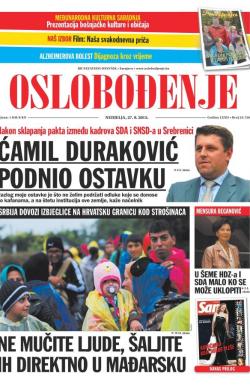 Oslobođenje - broj 24.726, 27. sep 2015.