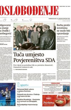 Oslobođenje - broj 25209, 30. jan 2017.