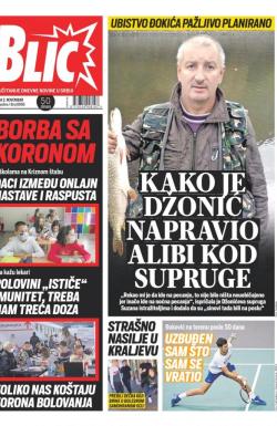 Blic - broj 8866, 2. nov 2021.