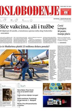 Oslobođenje - broj 26624, 4. mar 2021.