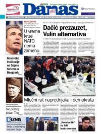 Danas - broj 5628, 25. feb 2013.