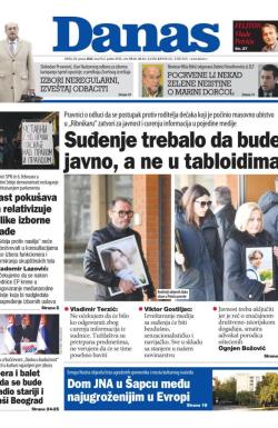 Danas - broj 9522, 31. jan 2024.