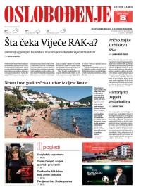 Oslobođenje - broj 26714, 19. jun 2021.