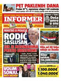 Informer - broj 1569, 23. jun 2017.