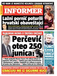 Informer - broj 825, 19. jan 2015.
