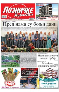 Lozničke novosti - broj 588, 21. jun 2019.