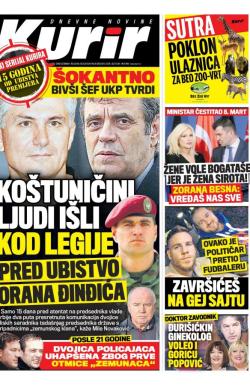 Kurir - broj 1468, 9. mar 2018.