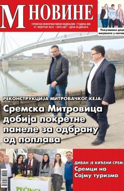 M Novine, Sr. Mitrovica - broj 897, 27. feb 2019.