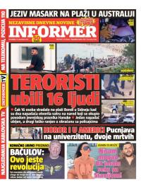 Informer - broj 4160, 15. dec 2025.