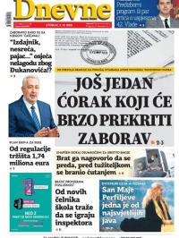 Dnevne novine - broj 3115, 5. okt 2021.