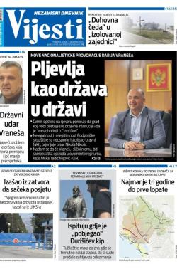 Vijesti - broj 9911, 3. dec 2025.