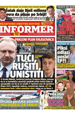 Informer - broj 3524, 14. nov 2023.