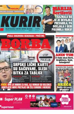 Kurir - broj 3063, 29. avg 2022.