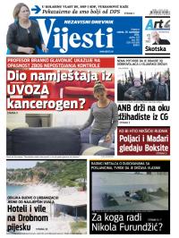 Vijesti - broj 5921, 20. sep 2014.