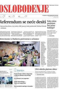 Oslobođenje - broj 27406, 19. sep 2023.