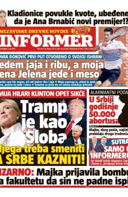 Informer - broj 1553, 5. jun 2017.